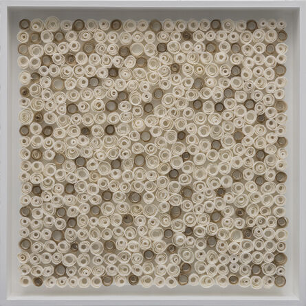 Rakuko Naito, ‘Untitled (Burnt edge dots)’, 2019