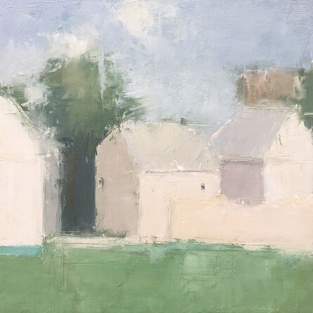 Stuart Shils, ‘Barns and Trees near Bluffton’, 2000