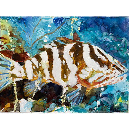 Wendy Klemperer, ‘Tropical Fish Series Zebra Fish ’, 2020