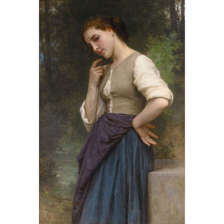 William-Adolphe Bouguereau, ‘The Shepherdess’, 1895