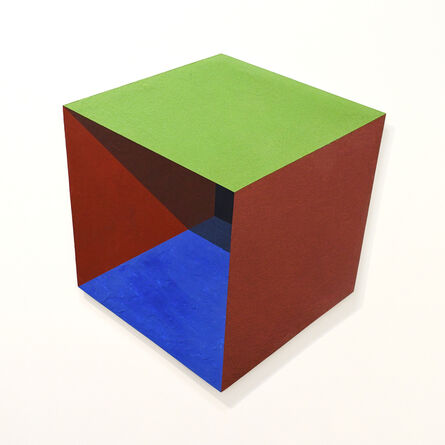 Ronald Davis, ‘Komatex Open Cube’, 2001