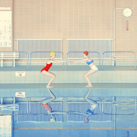 Maria Svarbova, ‘Two Swimmers’, 2016