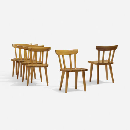 Carl Malmsten, ‘Dining Chairs, Set of Six’, c. 1965