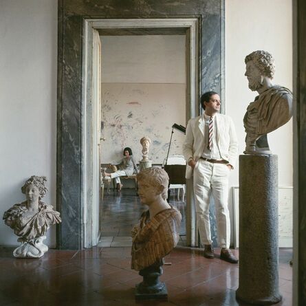 Horst P. Horst, ‘Cy Twombly in Rome - Untitled #9’, 1966