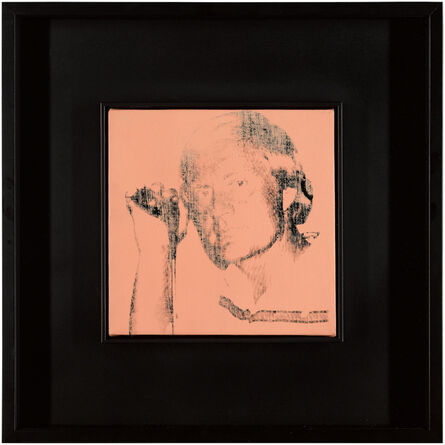 Andy Warhol, ‘JACK NICKLAUS portrait painting (signed)’, 1977