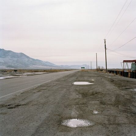 Jeff Brouws, ‘Highway 196 (Road to Dugway Proving Grounds), Rowley Junction, Utah’, 1995
