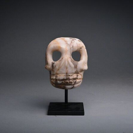Unknown Pre-Columbian, ‘Stone Skull Maskette’, 500 AD to 1000 AD