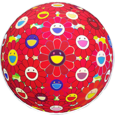 Takashi Murakami, ‘Red Flower Ball (3D)’, 2013
