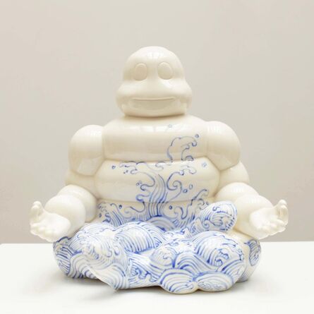 Li Lihong, ‘Michelin China White - Blue wave ’, 2019