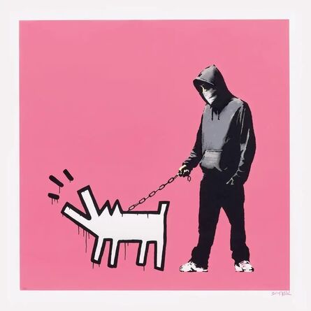 Banksy, ‘Choose Your Weapon (Bright Pink)’, 2010