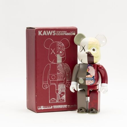 KAWS, ‘OriginalFake Dissected Bearbrick Companion 400% (Red)’, 2008