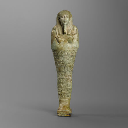 Unknown Egyptian, ‘Ancient Egyptian Faience Ushabti of Imhotep’, Saite Period (Dynasty 26, ca. 664, 525 B.C.)