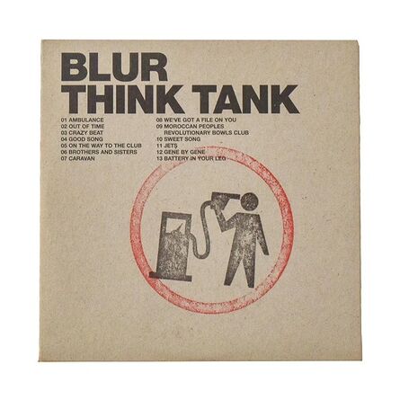 Banksy, ‘BLUR THINK TANK PROMO (Hand Stamped CD)’, 2003