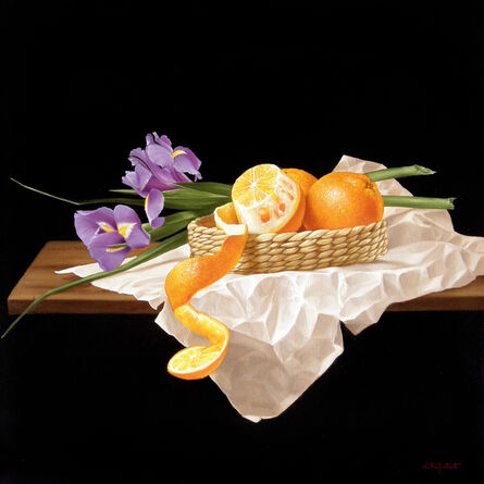 Elena Gualtierotti, ‘Iris and orange’, 2020