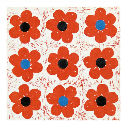 Claire Lieberman, ‘Poppies Tic Tac Toe’, 2003