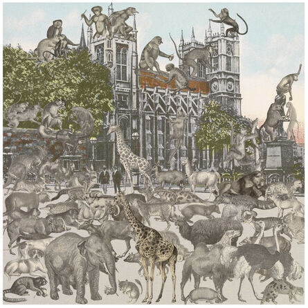 Peter Blake, ‘London- Westminster Abbey- Animalia ’, 2012