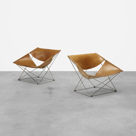 Pierre Paulin (1927-2009), ‘Butterfly Chairs Model 675, Pair’, 1963