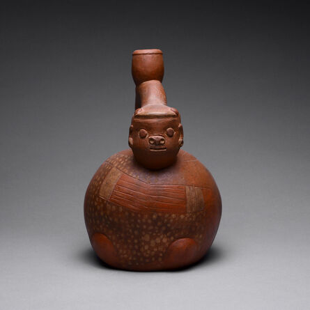 Chavin Culture, ‘Chavin Redware Anthropomorphic Vessel’, 900 BC to 500 BC