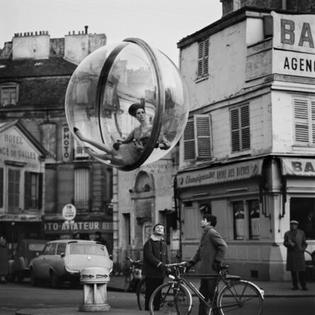 Melvin Sokolsky, ‘Bicycle Street, Paris’, 1963