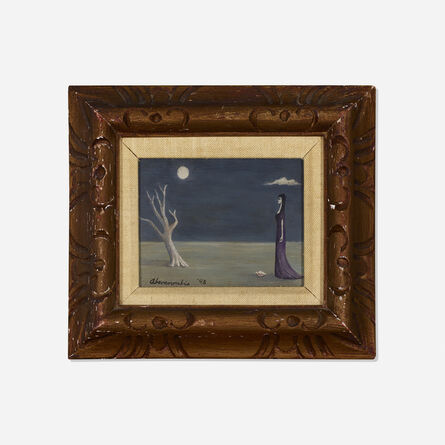 Gertrude Abercrombie, ‘Untitled (Woman and Tree)’, 1948