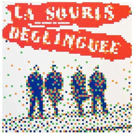 Invader, ‘LA SOURIS DEGLINGUEE (Record)’, 2014