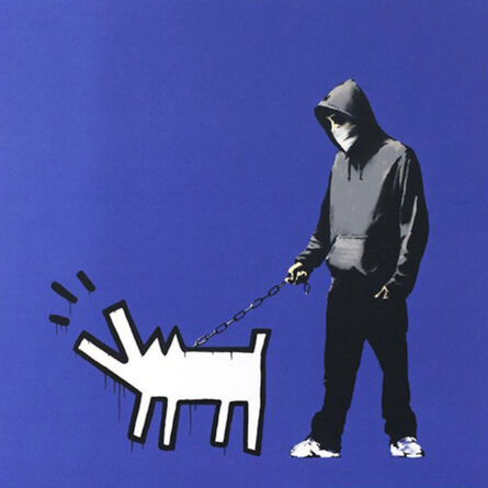 Banksy, ‘Choose Your Weapon (Dark Blue)’, 2010