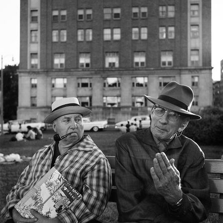 Vivian Maier, ‘0119363, Two Old Guys on a Bench’, 2015