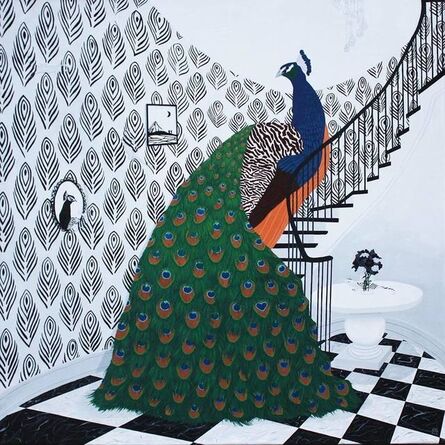 Lisa Ng, ‘Peacock Descending A Staircase’, 2020