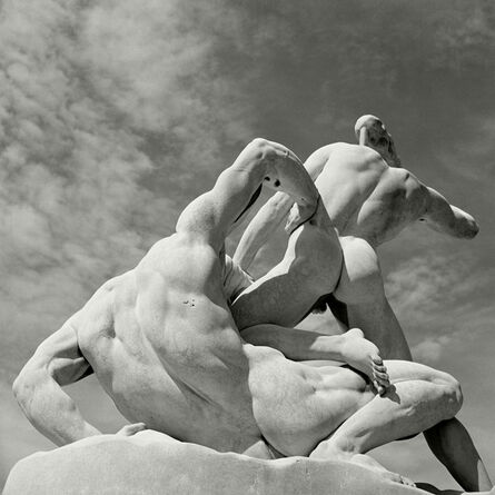 Herbert List, ‘Theseus and Minotaurus at the Tuileries. Paris, France’, 1936
