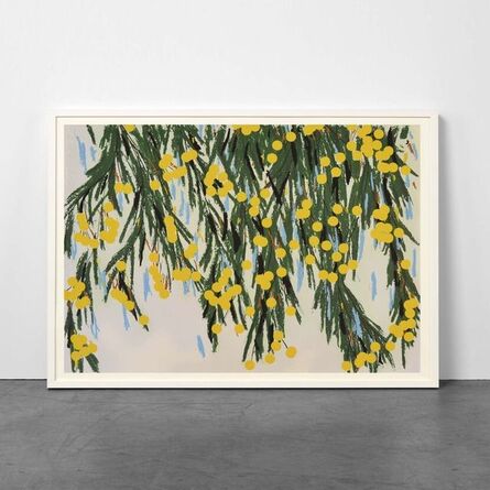 Donald Sultan, ‘Yellow Mimosa, July 23, 2015’, 2015