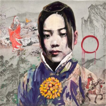 Hung Liu 刘虹, ‘Woman Warrior’, 2020