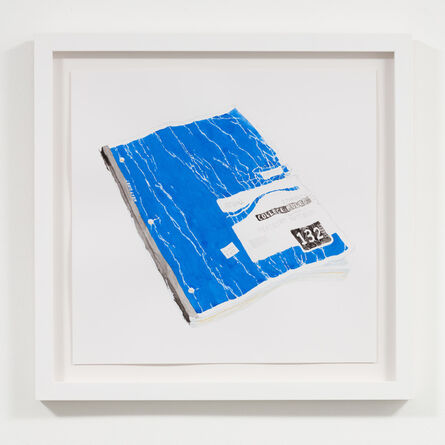 Luke Butler, ‘Blue Notebook’, 2014