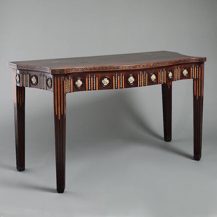 English, 18th Century, ‘A GEORGE III MAHOGANY SIDE TABLE IN THE MANNER OF SIR WILLIAM CHAMBERS’, ca. 1770
