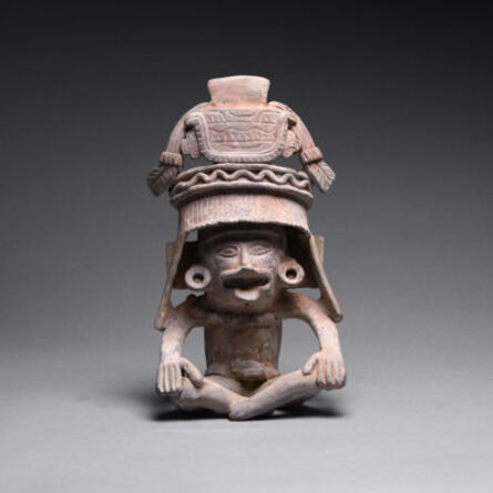 Unknown Pre-Columbian, ‘Veracruz Seated Figure’, 200-600