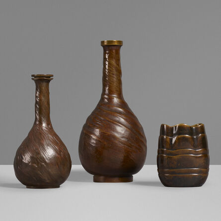 Evan Jensen, ‘Vases, set of three’, c. 1937