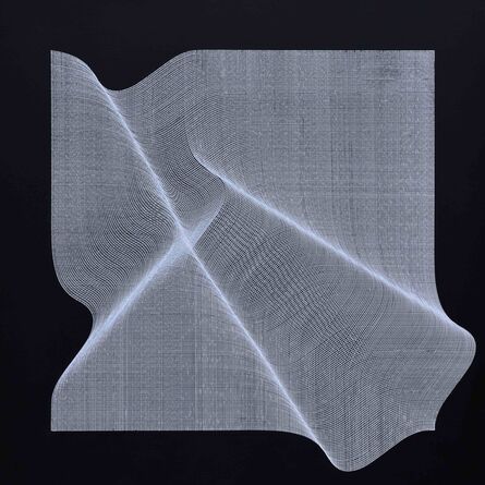 Roberto lucchetta, ‘White Fabric 2019 - Abstract painting’, 2019