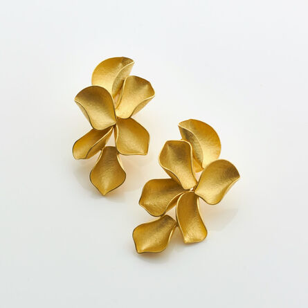 Kayo Saito, ‘Large Fluttering Leaves Earrings’, 2019