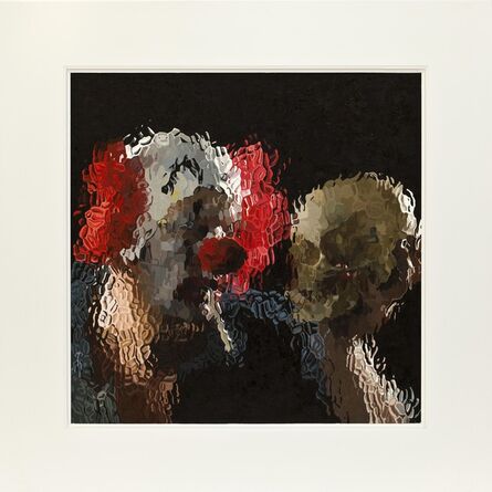 Marcus Harvey, ‘Clown With Skull’, 2012