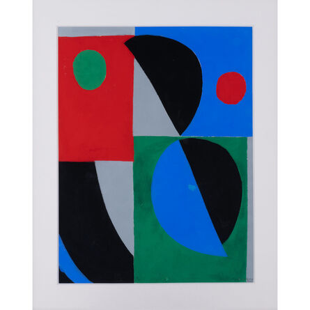 Sonia Delaunay, ‘Poésie de mots, poésie de couleurs’, 1961