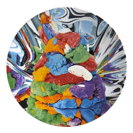 Jeff Koons, ‘Play doh plate’, 2012