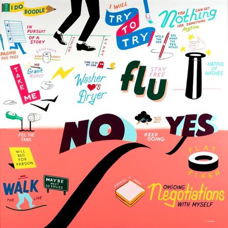 Stephen Powers, ‘From No To Yes’, 2011