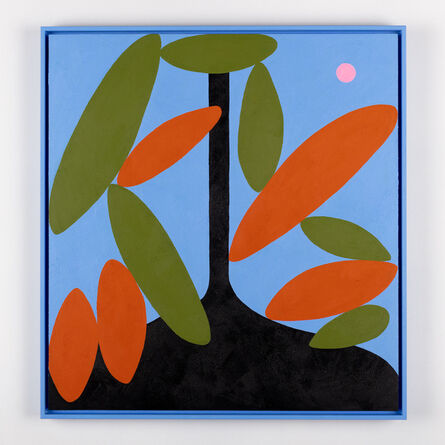 Evi O, ‘A Vase Of Tropical Papayas’, 2019