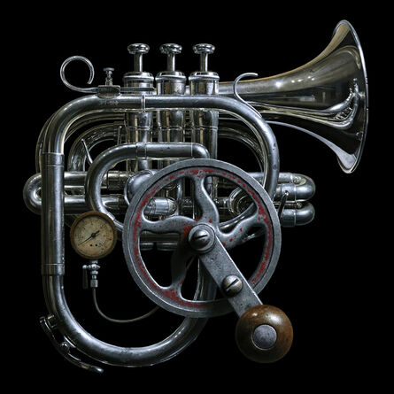 Jeff Bartels, ‘Hand Crank Trumpet’, 2018