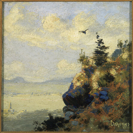 Louis Michel Eilshemius, ‘Summer Landscape with Hawk’, between 1901 and 1906