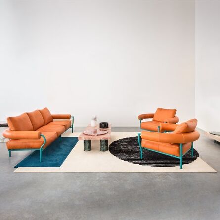 Tomás Alonso, ‘the Vaalbeek project - triple & single couches + rug’, 2016