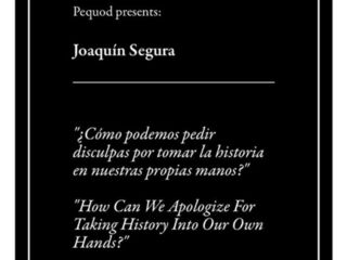 Pequod Presents: Joaquín Segura
