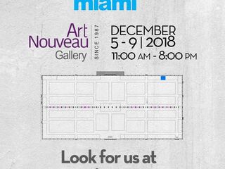 Art Nouveau Gallery at Art Miami 2018