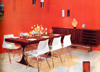 Rare Design from René-Jean Caillette, Postwar Master of Clean Lines and Modern Materials