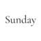 Logo of SUNDAY 2019 