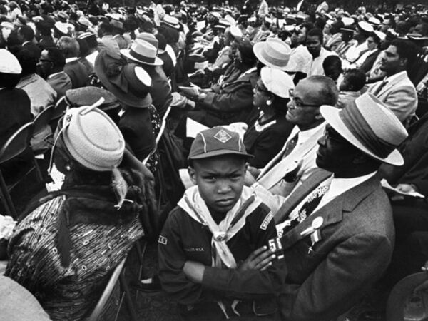 Cover image for Let Us March On: Lee Friedlander and the Prayer Pilgrimage for Freedom